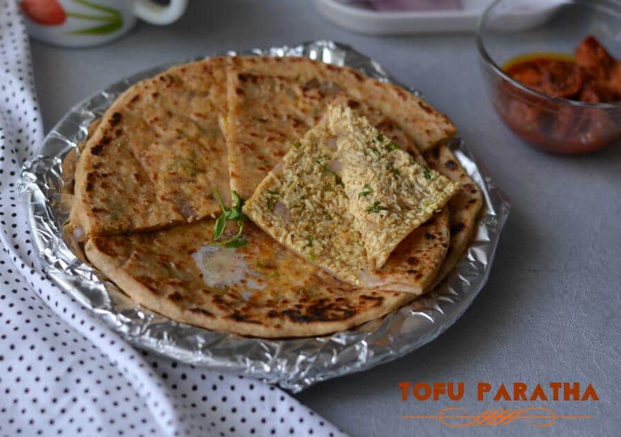 Tofu Stuffed Parantha